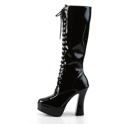 ELECTRA-2020 5" Stack Heel, 1 1/2" PF Knee Hi Boots w/ Zipper