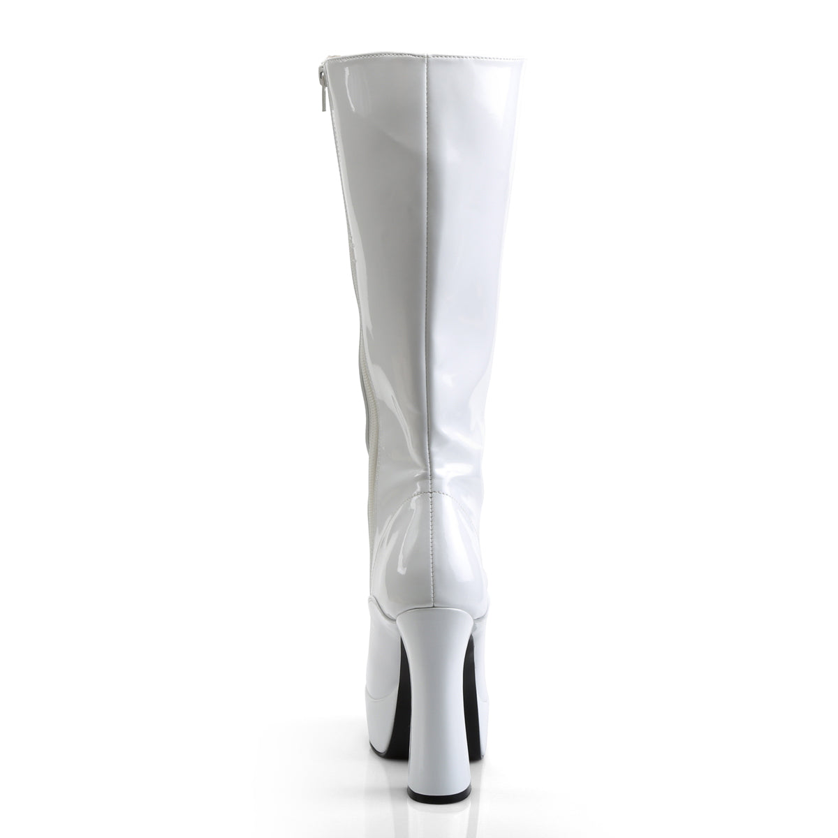 ELECTRA-2020 5" Stack Heel, 1 1/2" PF Knee Hi Boots w/ Zipper