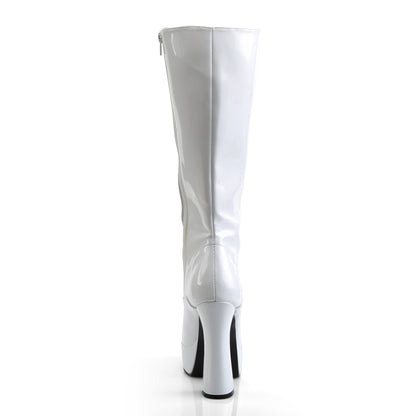 ELECTRA-2020 5" Stack Heel, 1 1/2" PF Knee Hi Boots w/ Zipper
