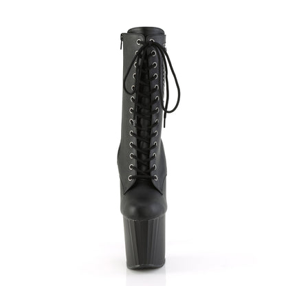 ENCHANT-1040PK *8" Heel, 3 3/4" PF Ankle Boot w/Pocket, Side Zip