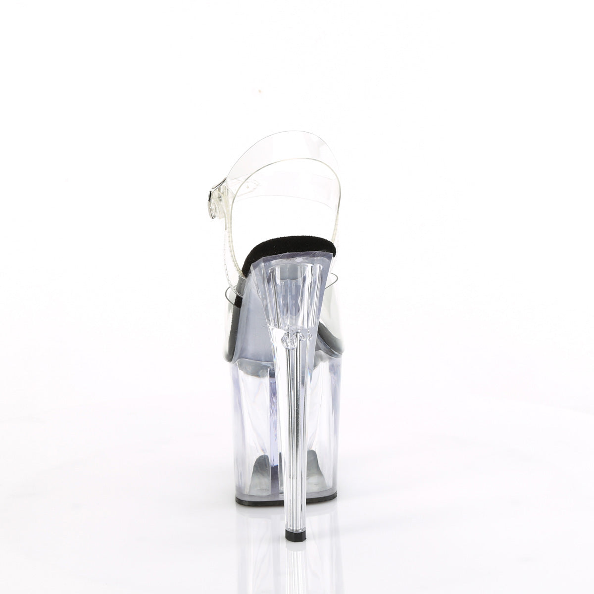 ENCHANT-708 8" Heel, 3 3/4" PF Ankle Strap Sandal
