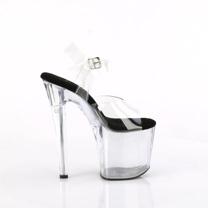 ENCHANT-708 8" Heel, 3 3/4" PF Ankle Strap Sandal