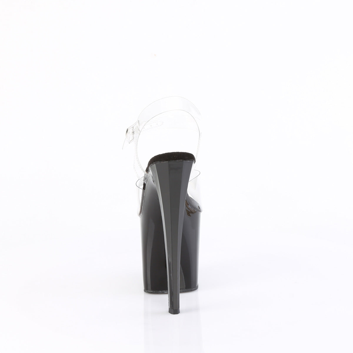 ENCHANT-708 8" Heel, 3 3/4" PF Ankle Strap Sandal