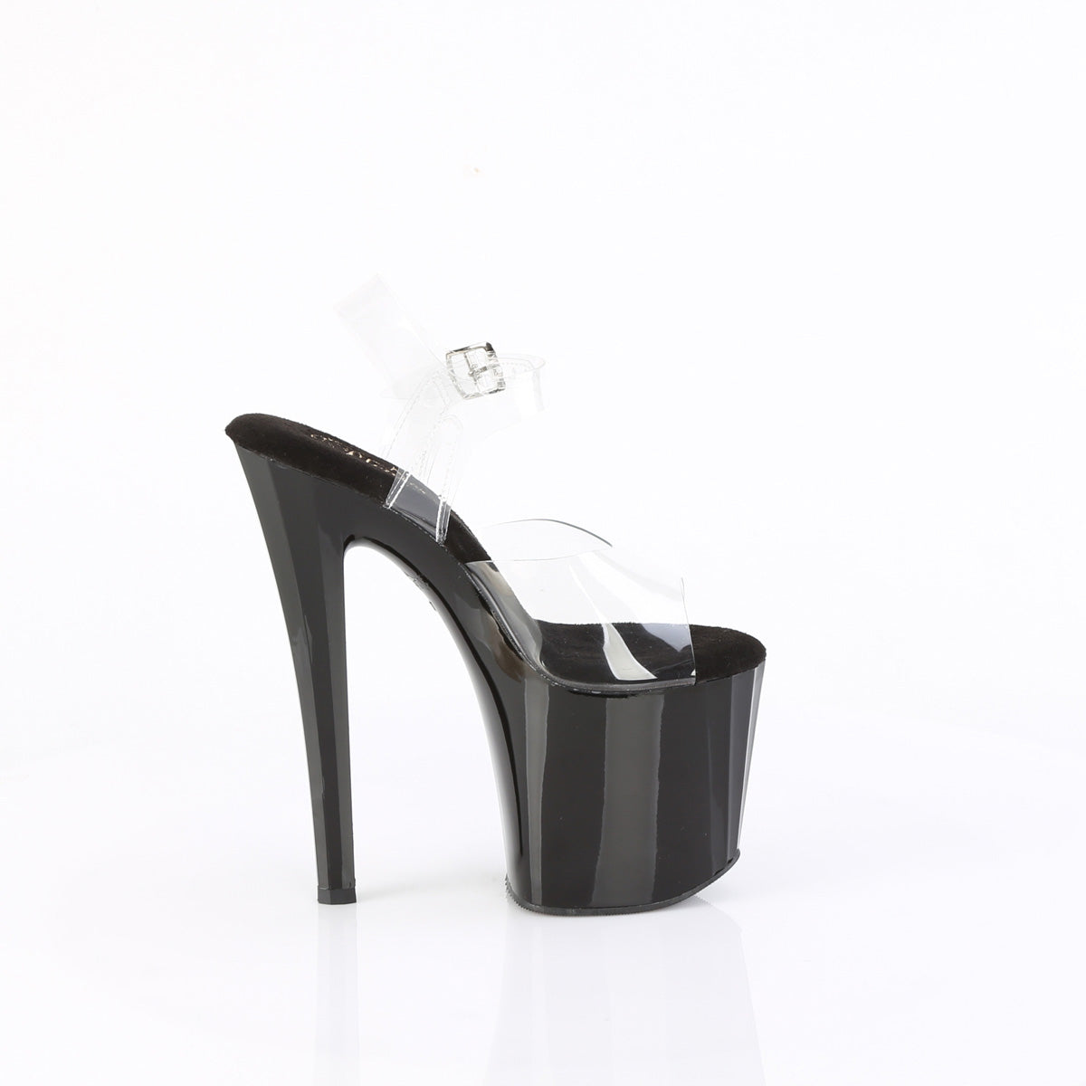 ENCHANT-708 8" Heel, 3 3/4" PF Ankle Strap Sandal