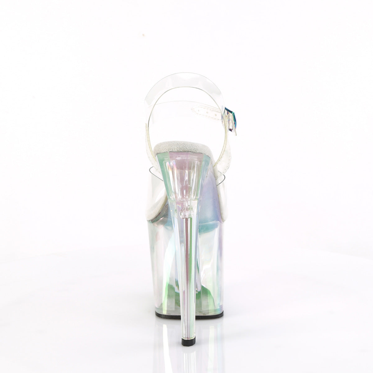 ENCHANT-708HT 8" Heel, 3 3/4" PF Ankle Strap Sandal