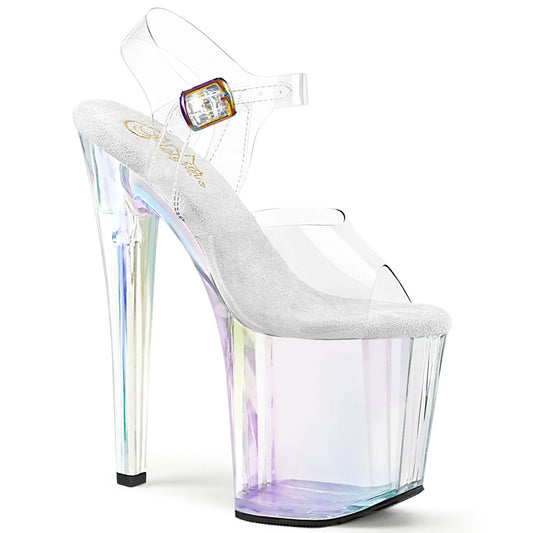 ENCHANT-708HT 8" Heel, 3 3/4" PF Ankle Strap Sandal