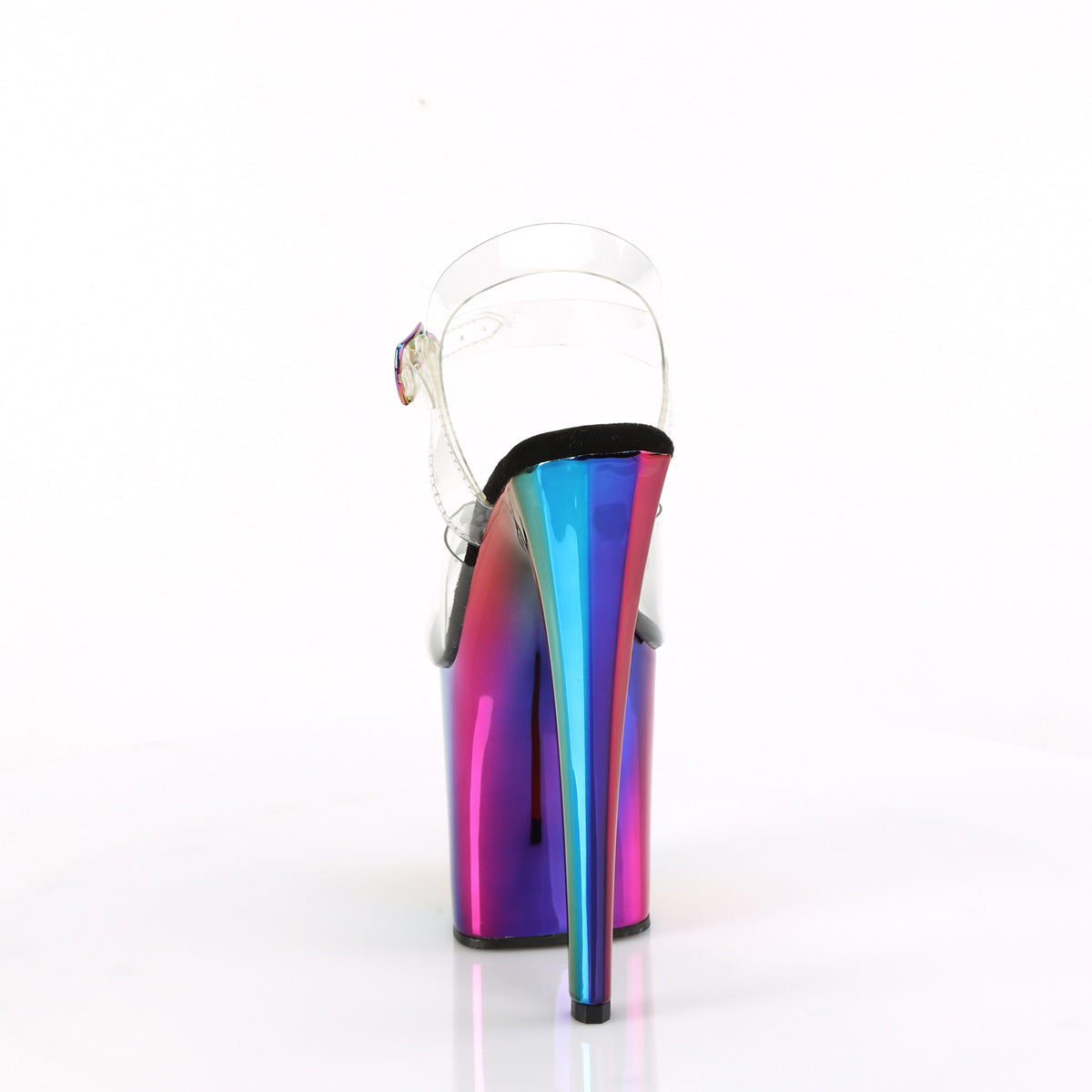 ENCHANT-708RC *8" Heel, 3 3/4" PF Ankle Strap Sandal