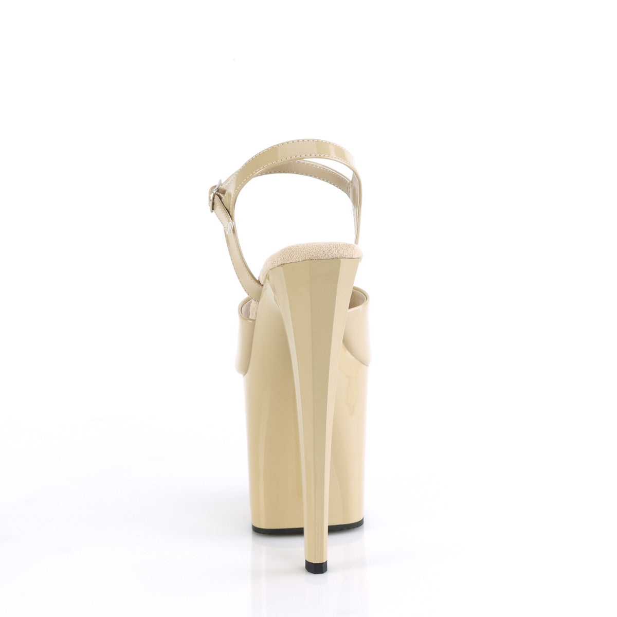 ENCHANT-709 *8" Heel, 3 3/4" PF Ankle Strap Sandal