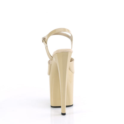 ENCHANT-709 *8" Heel, 3 3/4" PF Ankle Strap Sandal