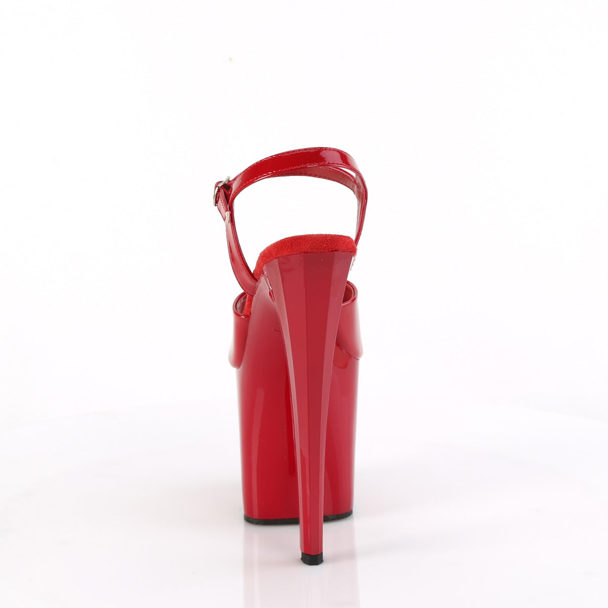 ENCHANT-709 *8" Heel, 3 3/4" PF Ankle Strap Sandal