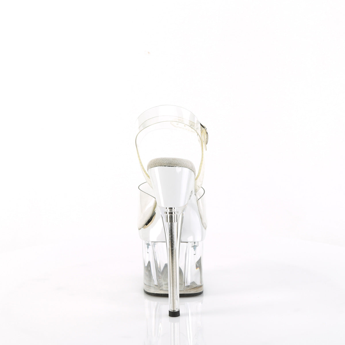 ESTEEM-708 7" Heel, 3" PF Ankle Strap Sandal