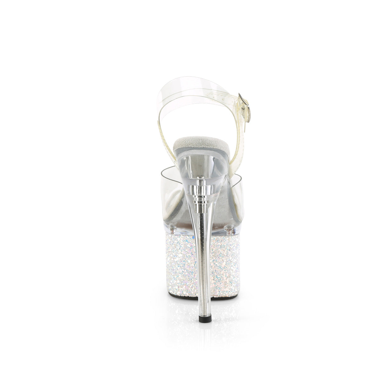 ESTEEM-708LG 7" Heel, 3" PF Ankle Strap Sandal