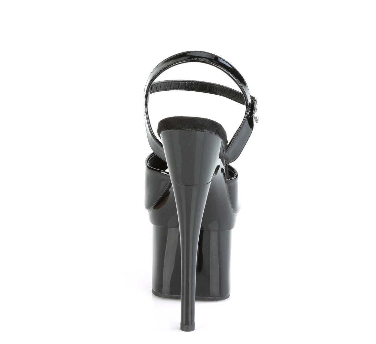 ESTEEM-709 7" Heel, 3" PF Ankle Strap Sandal