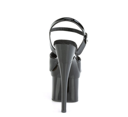 ESTEEM-709 7" Heel, 3" PF Ankle Strap Sandal