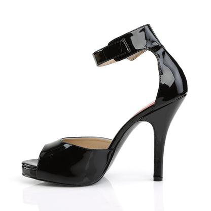 EVE-02 *5" Heel, 1/2" PF Closed Back Sandal W/ Buckled Ankle Strap