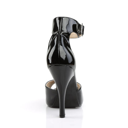 EVE-02 *5" Heel, 1/2" PF Closed Back Sandal W/ Buckled Ankle Strap