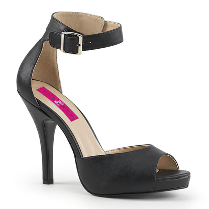 EVE-02 *5" Heel, 1/2" PF Closed Back Sandal W/ Buckled Ankle Strap