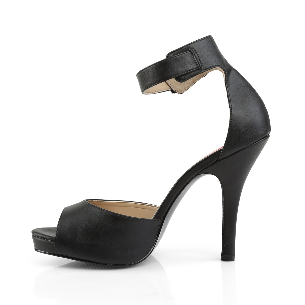 EVE-02 *5" Heel, 1/2" PF Closed Back Sandal W/ Buckled Ankle Strap
