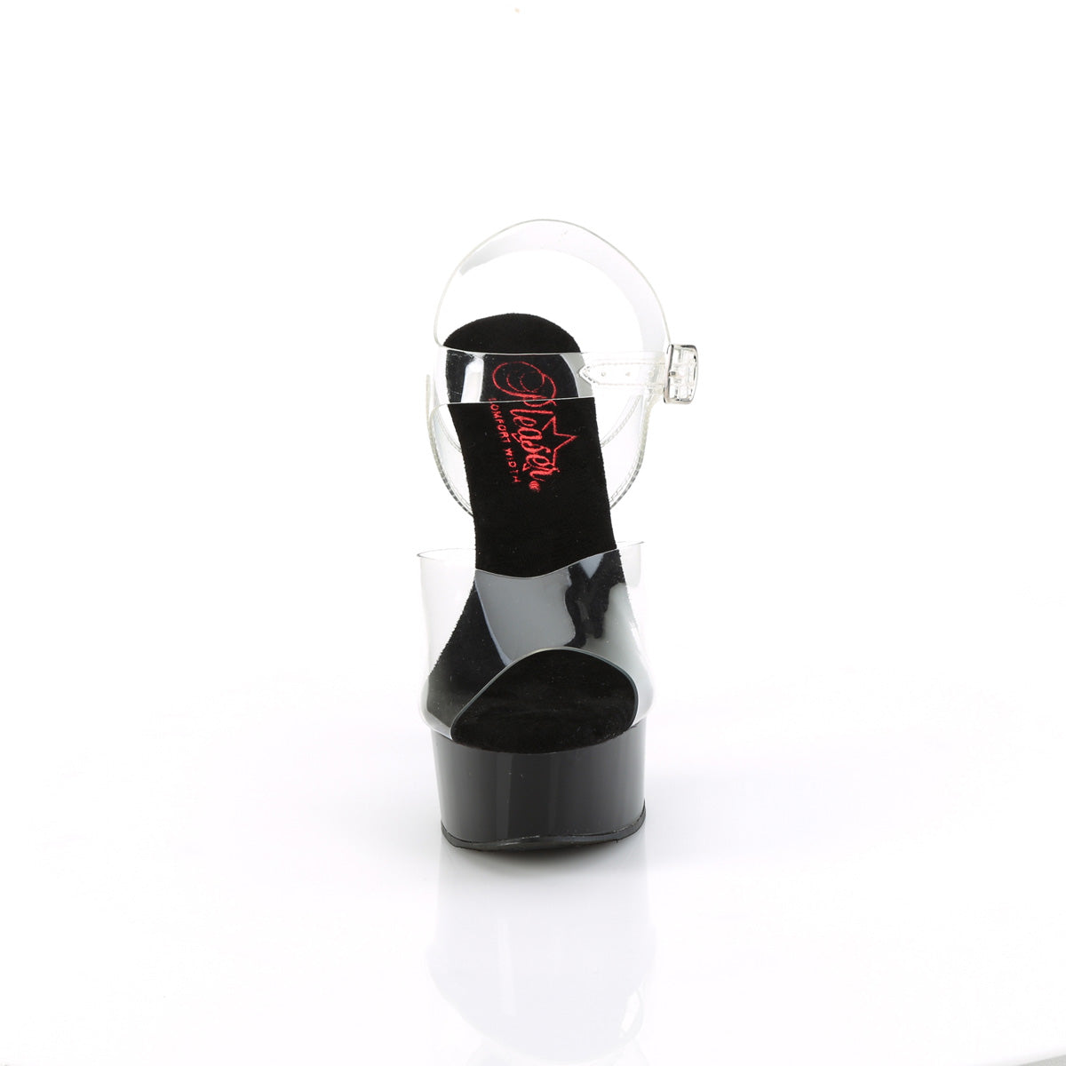 EXCITE-608 6" Heel, 1 3/4" PF Comfort Width Ankle Strap Sandal