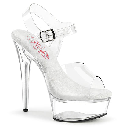 EXCITE-608 *6" Heel, 1 3/4" PF Comfort Width Ankle Strap Sandal