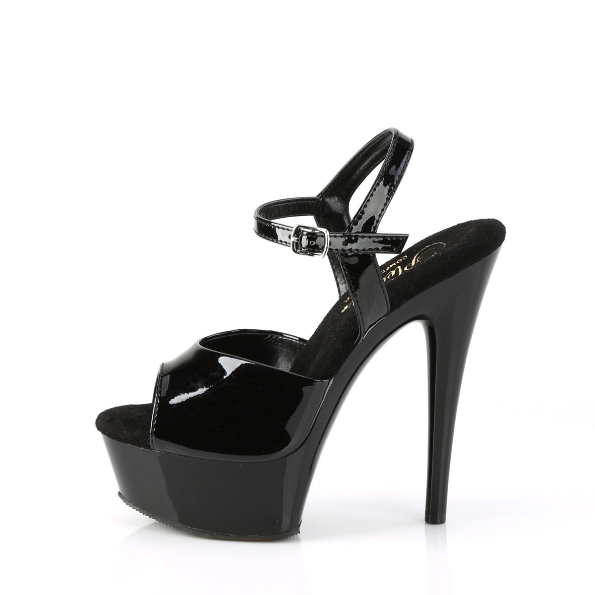 EXCITE-609 6" Heel, 1 3/4" PF Ankle Strap Sandal