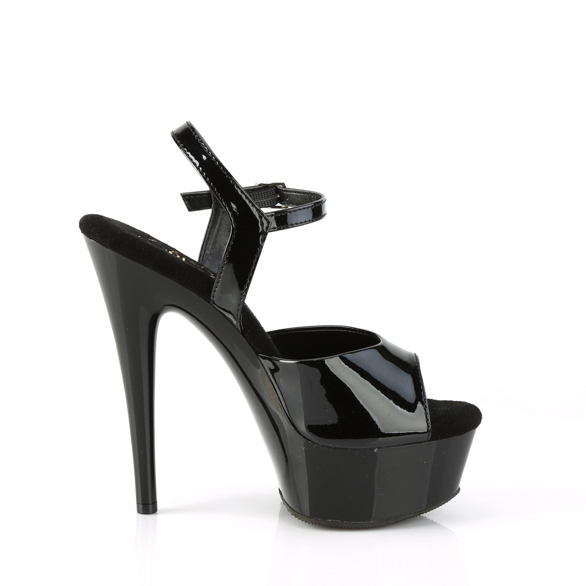 EXCITE-609 6" Heel, 1 3/4" PF Ankle Strap Sandal