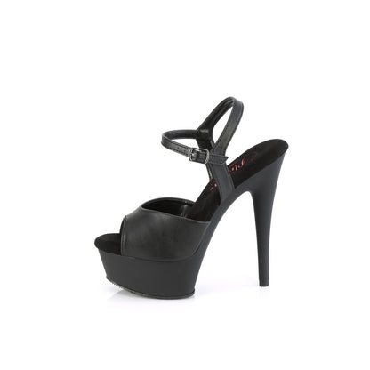 EXCITE-609 *6" Heel, 1 3/4" PF Comfort Width Ankle Strap Sandal