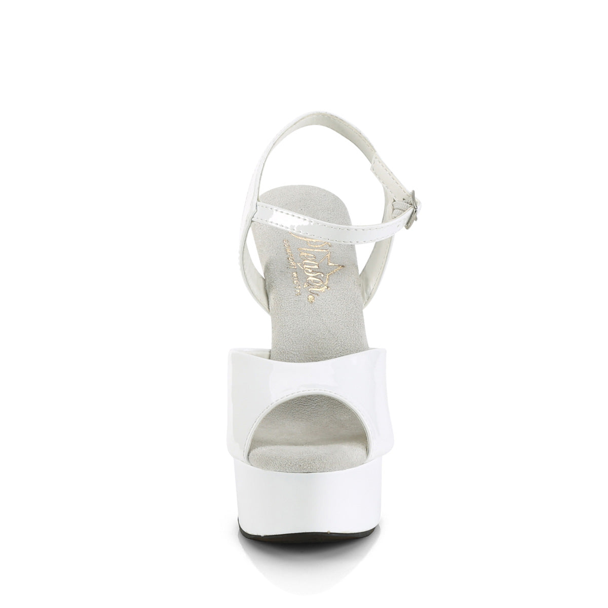 EXCITE-609 *6" Heel, 1 3/4" PF Comfort Width Ankle Strap Sandal