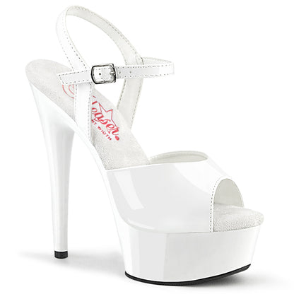 EXCITE-609 *6" Heel, 1 3/4" PF Comfort Width Ankle Strap Sandal