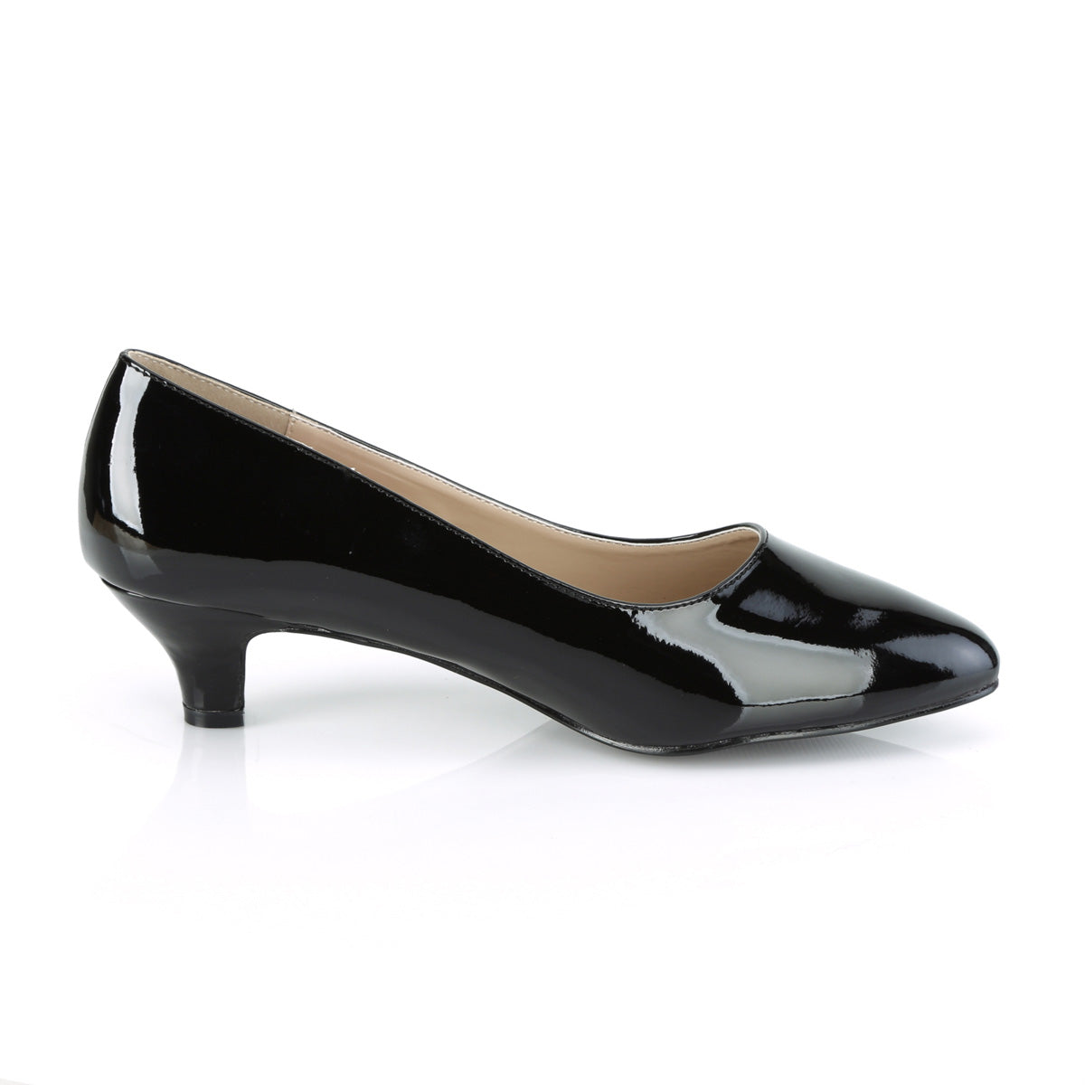 FAB-420 2" Block Heel Classic Pump