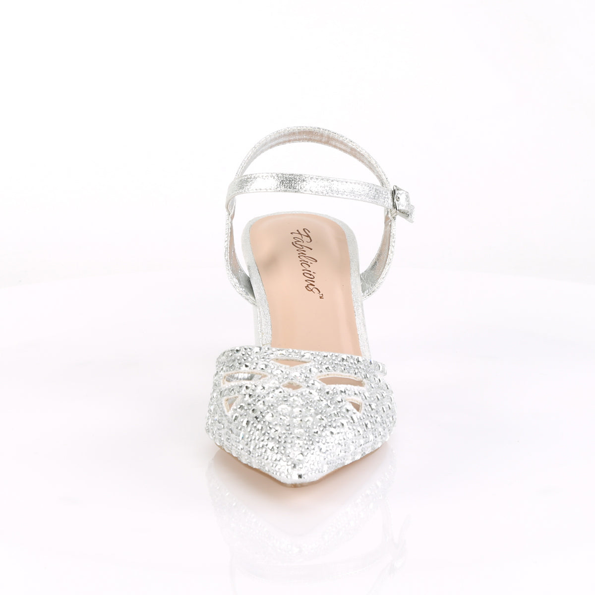 FAYE-06 *2 3/4" Block Heel Ankle Strap Pump