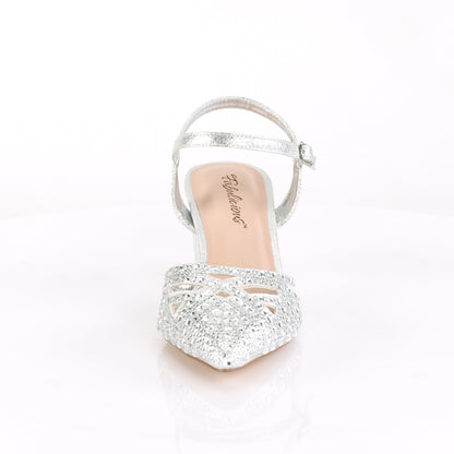 FAYE-06 *2 3/4" Block Heel Ankle Strap Pump