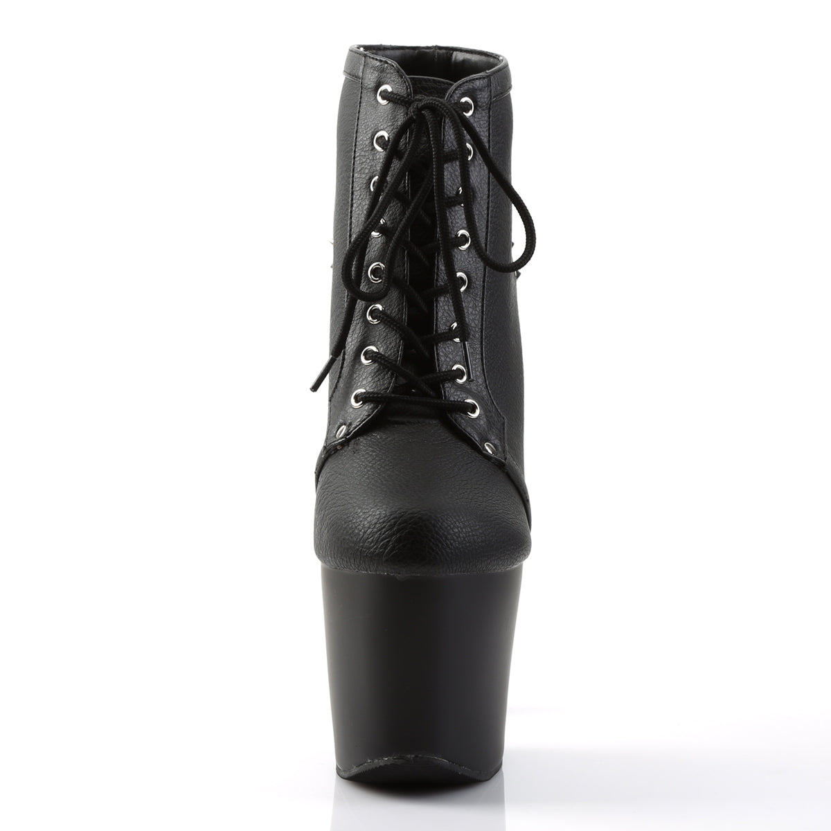 FEARLESS-700-28 7" Heel, 3 1/4" PF Lace Up Ankle Bootie