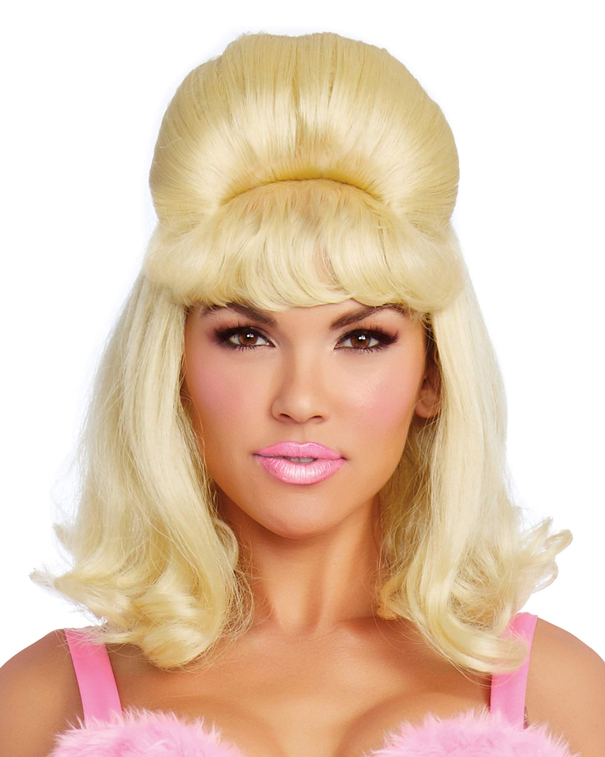 Dreamgirl Retro Bouffant Wig, Blonde