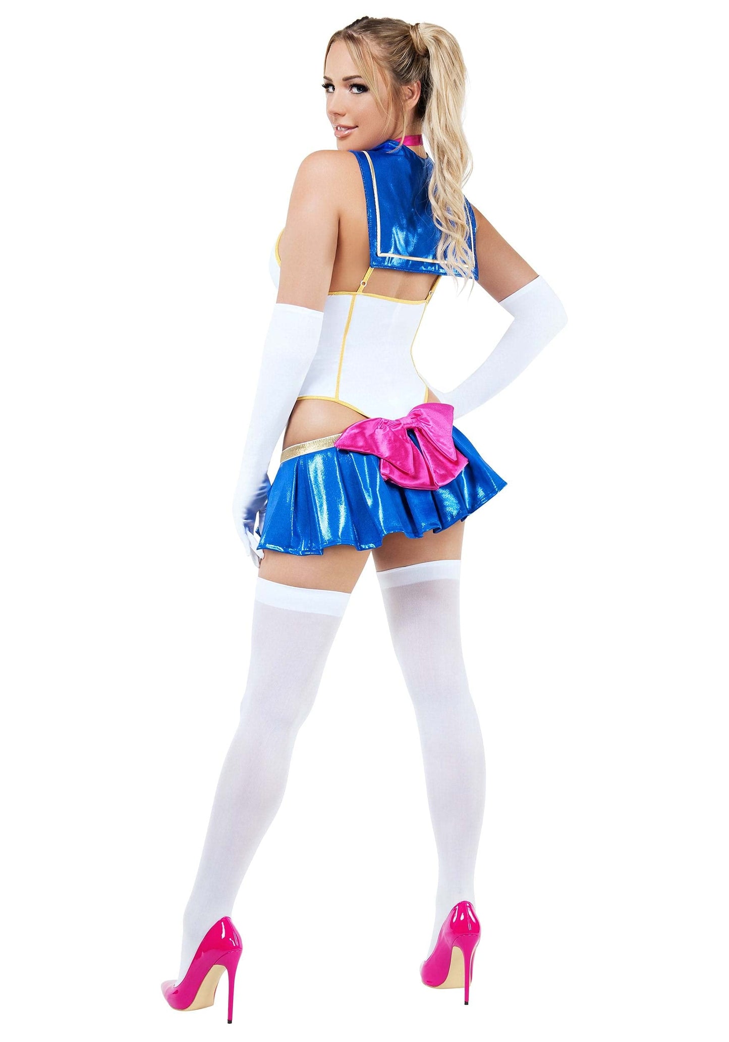 StarlineLA Women's Plus Size Anime School Girl Costume