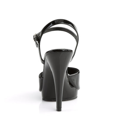FLAIR-409 4 1/2" Heel, 1/2" PF Ankle Strap Sandal