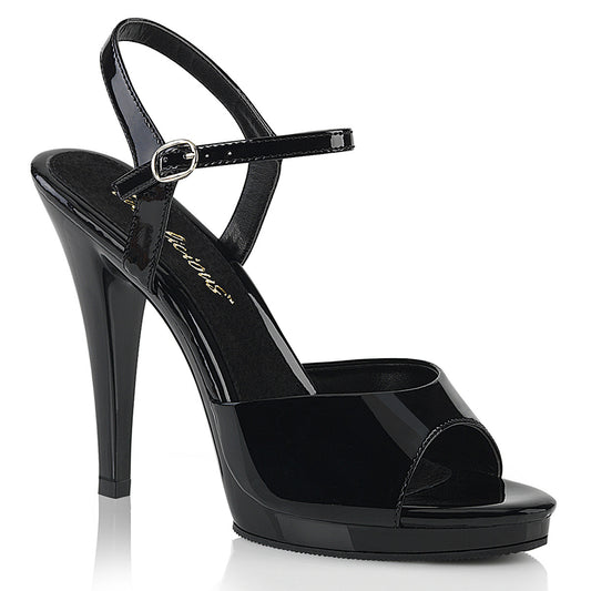FLAIR-409 4 1/2" Heel, 1/2" PF Ankle Strap Sandal