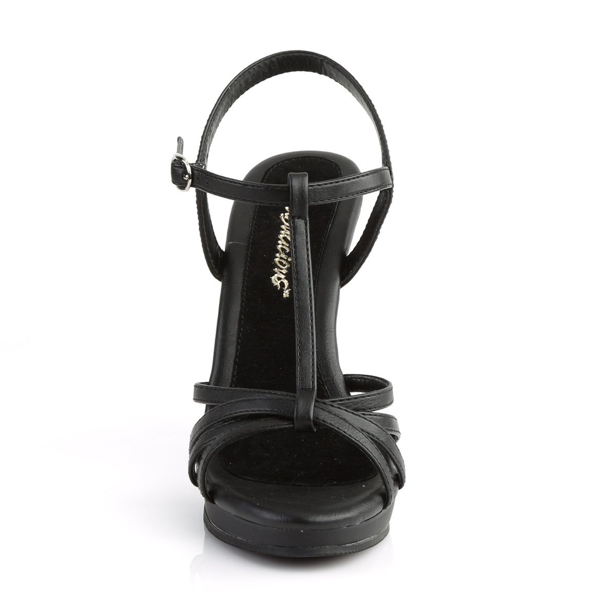 FLAIR-420 4 1/2" Stiletto Heel T-Strap PF Sandal