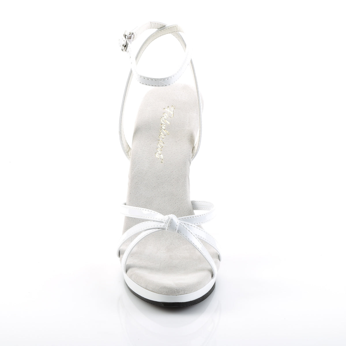 FLAIR-436 4 1/2" Heel, 1/2" PF Strappy Ankle Wrap PF Sandal