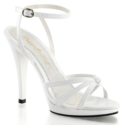 FLAIR-436 4 1/2" Heel, 1/2" PF Strappy Ankle Wrap PF Sandal