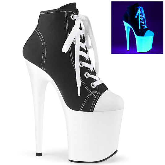 FLAMINGO-800SK-02 8" Heel, 4" PF Sneaker, Side Zip