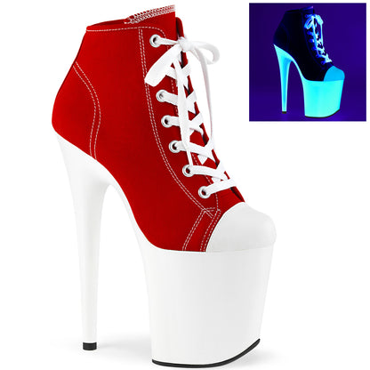 FLAMINGO-800SK-02 8" Heel, 4" PF Sneaker, Side Zip