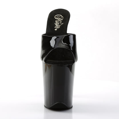 FLAMINGO-801 8" Heel, 4" PF Peep Toe Slide