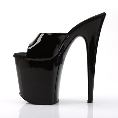 FLAMINGO-801 8" Heel, 4" PF Peep Toe Slide