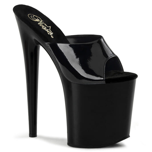 FLAMINGO-801 8" Heel, 4" PF Peep Toe Slide
