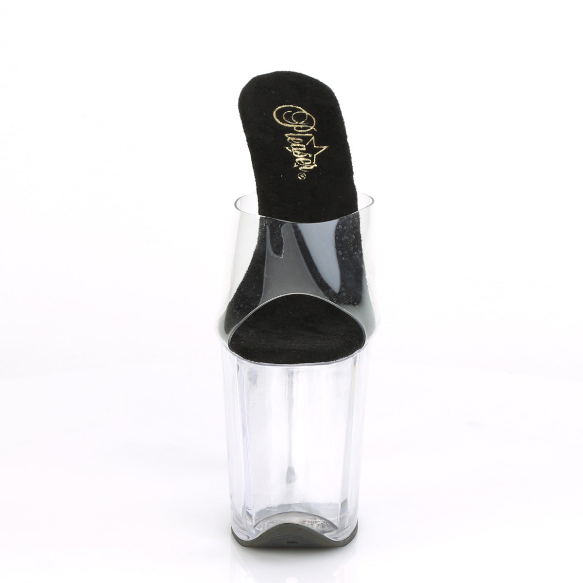 FLAMINGO-801 8" Heel, 4" PF Peep Toe Slide