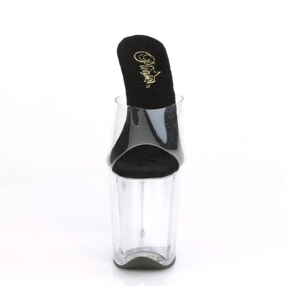 FLAMINGO-801 8" Heel, 4" PF Peep Toe Slide