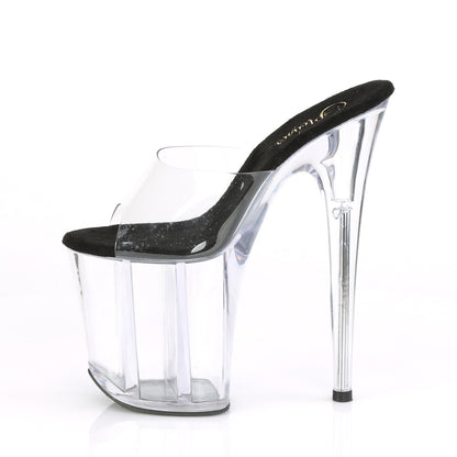 FLAMINGO-801 8" Heel, 4" PF Peep Toe Slide