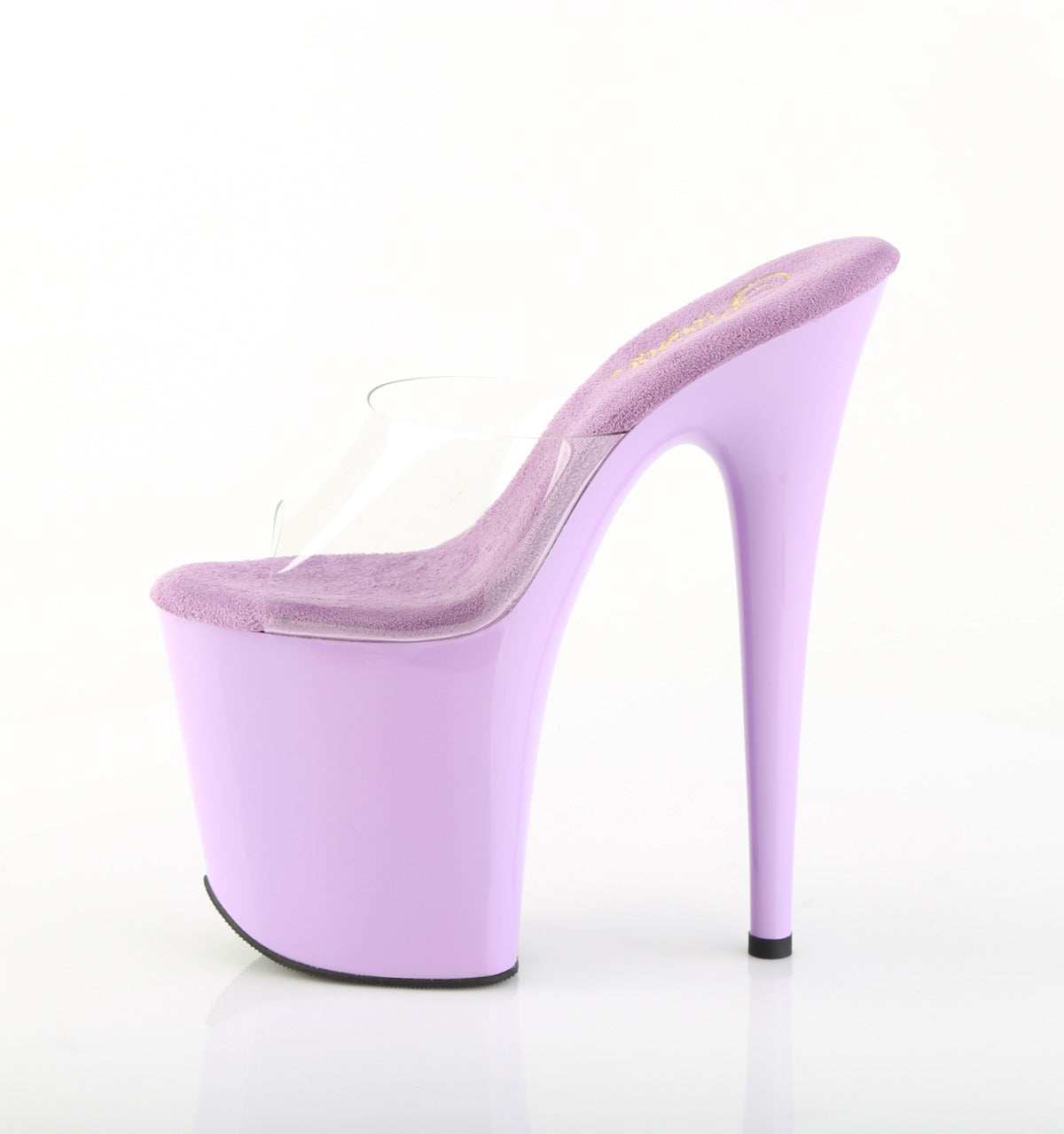 FLAMINGO-801 8" Heel, 4" PF Peep Toe Slide