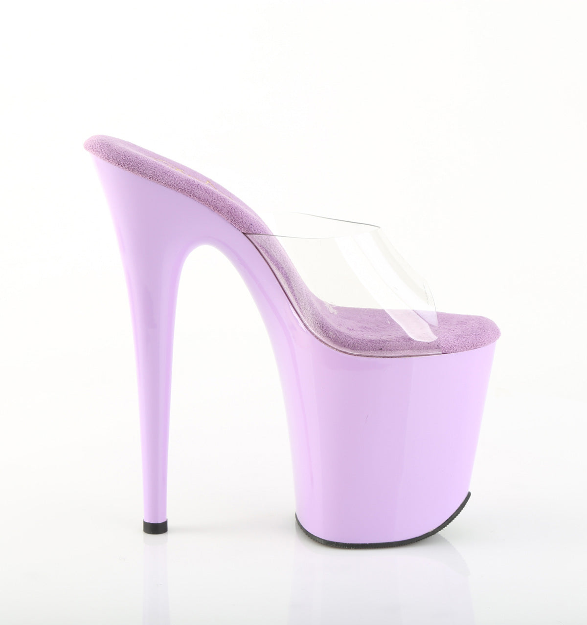 FLAMINGO-801 8" Heel, 4" PF Peep Toe Slide